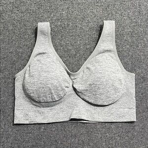 Gray Women's Seamless Bra